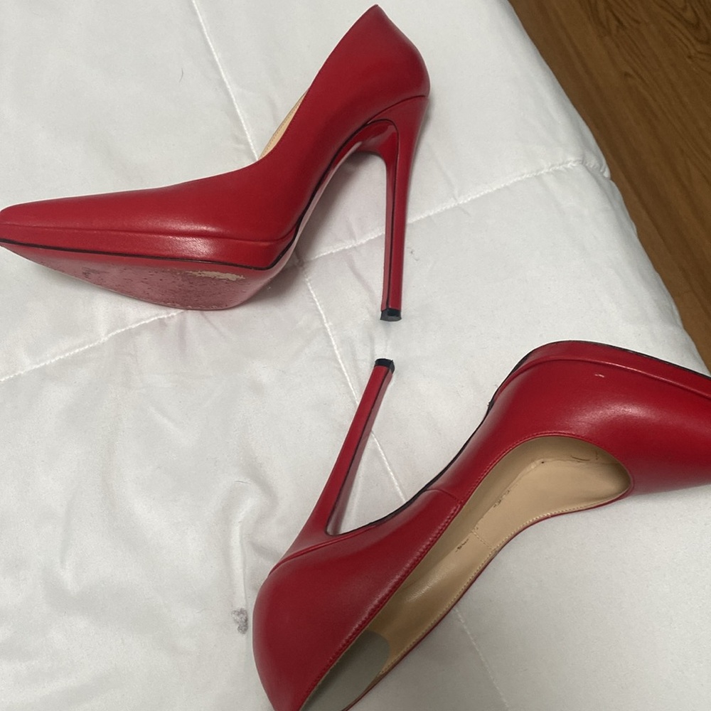 Christian Louboutin Red Heels - Picture 4 of 4